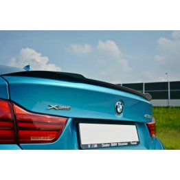 Накладка сплиттер на крышку багажника на BMW 4 F36 Gran Coupe